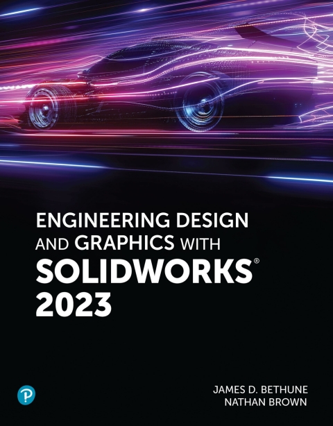 Cover image for book Engineering Design and Graphics with SolidWorks 2023