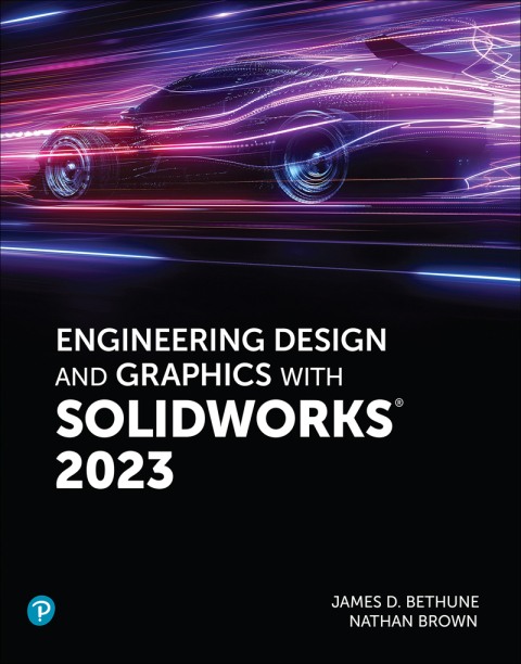Cover image for book Engineering Design and Graphics with SolidWorks 2023