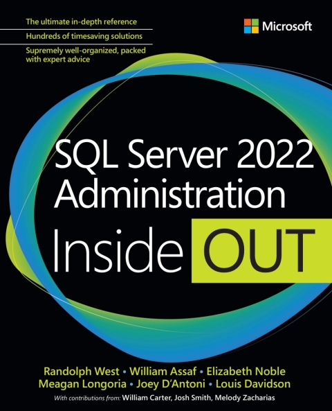 Cover image for book SQL Server 2022 Administration Inside Out
