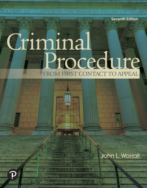 Criminal Proced.:From First Cont..