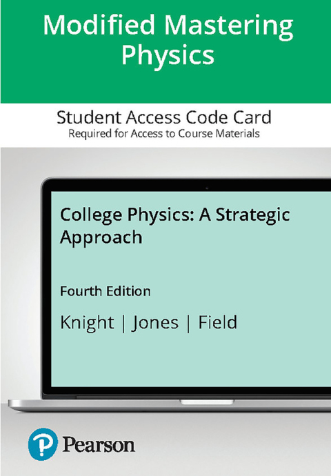 Cover image for book Mastering Physics with Pearson eText + Print Combo Access Code (24 Months) for College Physics: A Strategic Approach
