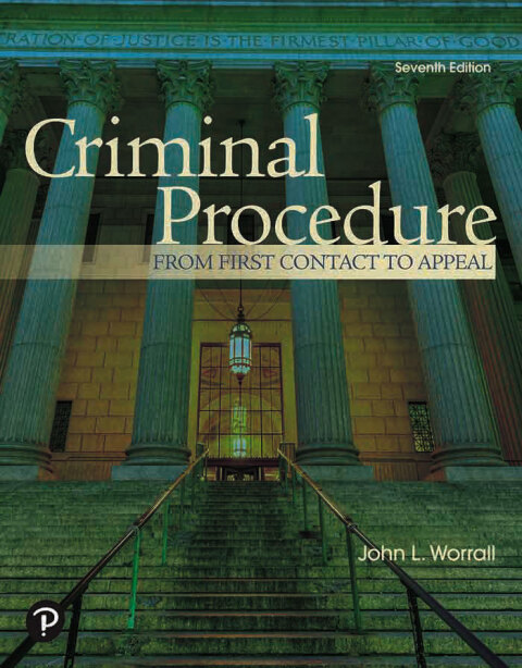 Cover image for book Criminal Procedure: From First Contact to Appeal