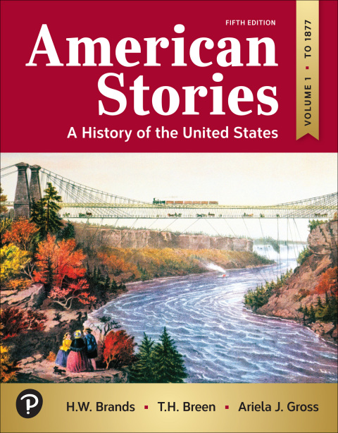 Cover image for book American Stories: A History of the United States, Volume 1