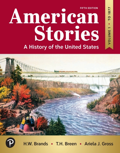 Cover image for book American Stories: A History of the United States, Volume 1