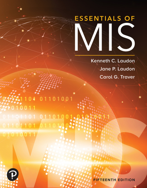 Cover image for book Essentials of MIS (Pearson+)