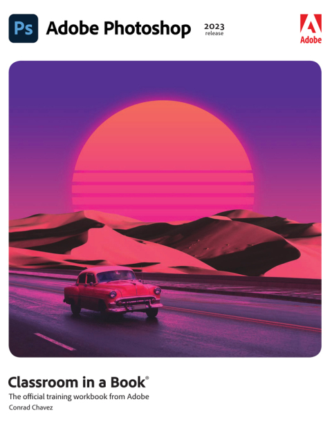 Cover image for book Adobe Photoshop Classroom in a Book (2023 Release)