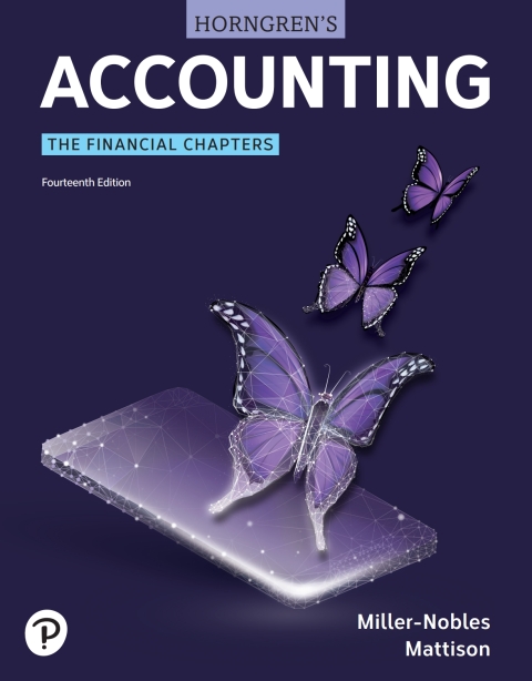 Cover image for book Horngren's Accounting: The Financial Chapters