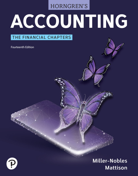 Cover image for book Horngren's Accounting: The Financial Chapters