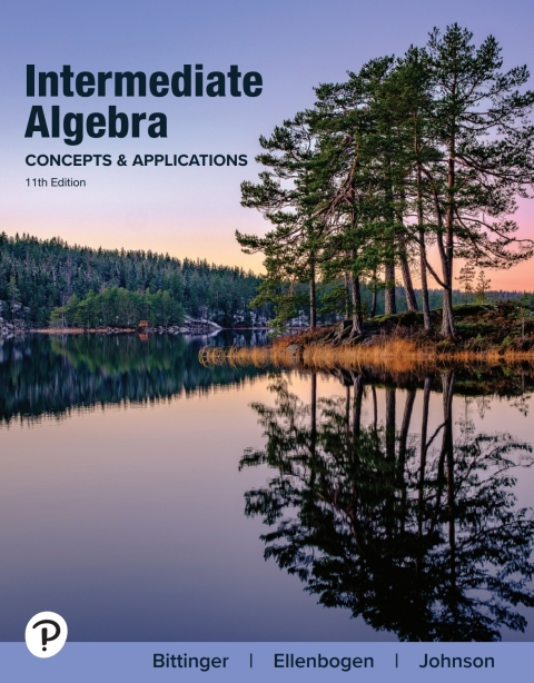 Cover image for book Intermediate Algebra: Concepts and Applications (Pearson+)