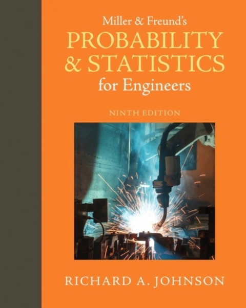 Cover image for book Miller & Freund's Probability and Statistics for Engineers (Pearson+)
