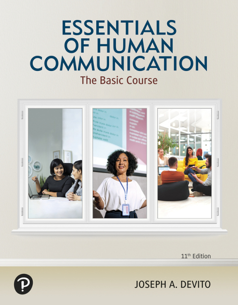 Cover image for book Essentials of Human Communication (Pearson+)
