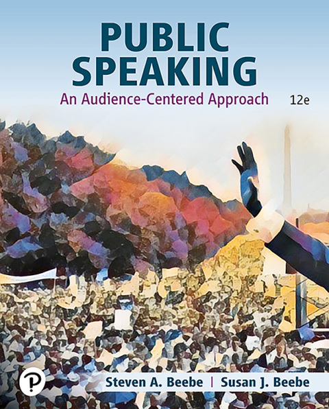 Cover image for book Public Speaking: An Audience-Centered Approach (Pearson+)