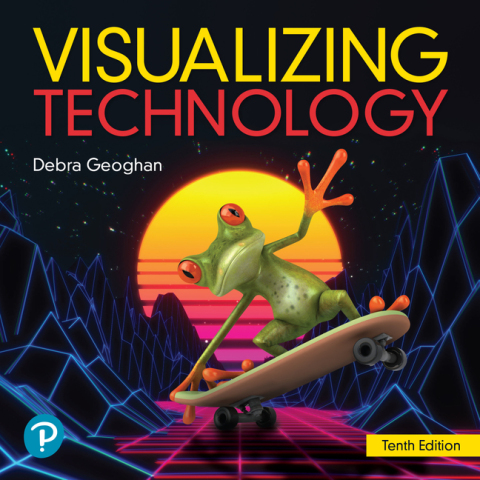 Cover image for book Visualizing Technology (Pearson+)