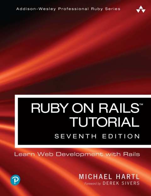 Cover image for book Ruby on Rails Tutorial