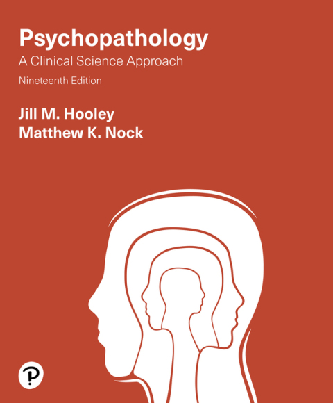Cover image for book Psychopathology: A Clinical Science Approach (Pearson+)