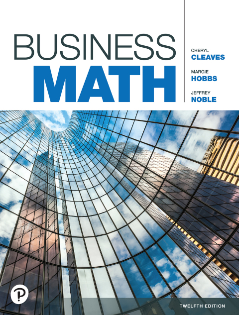 Cover image for book Business Math