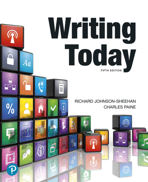 Cover image for book Writing Today (Pearson+)