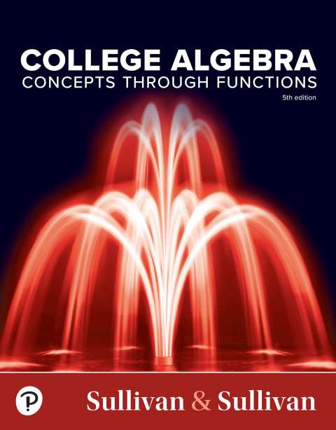 Cover image for book College Algebra: Concepts Through Functions