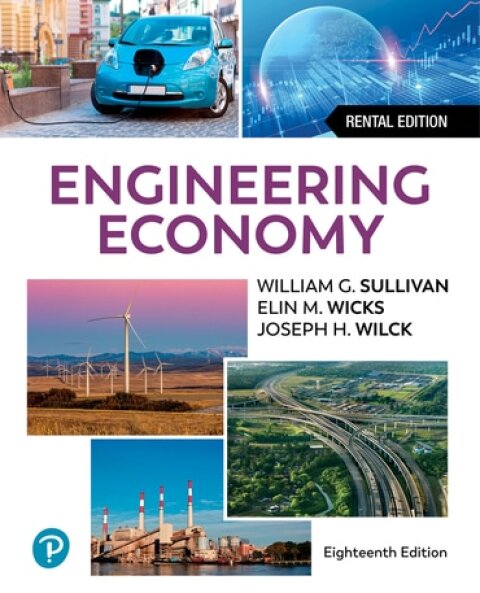 Cover image for book Engineering Economy (Pearson+)