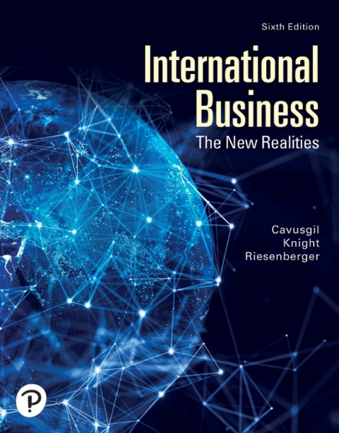 Cover image for book International Business: The New Realities