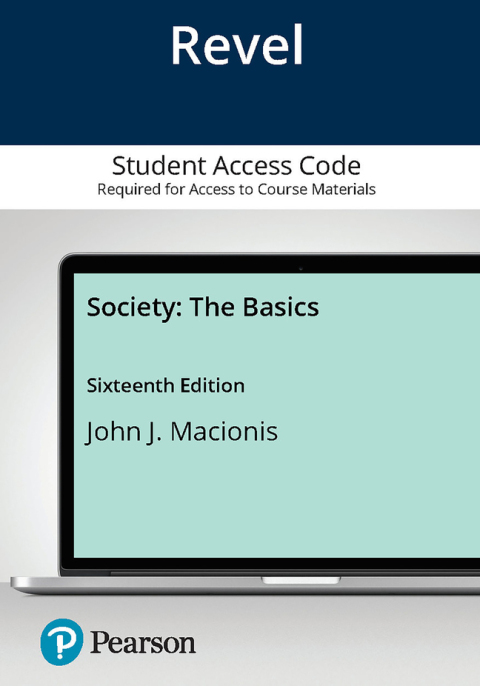Cover image for book Society:  The Basics -- Revel Access Code