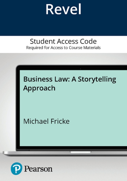 Cover image for book Business Law: A Story Telling Approach -- Revel Access Code