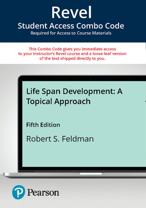 Cover image for book Lifespan Development: A Topical Approach-- Revel + Print Combo Access Code
