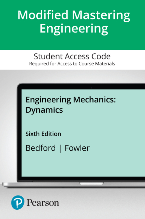 Cover image for book Engineering Mechanics: Dynamics -- Mastering Engineering with Pearson eText Access Code