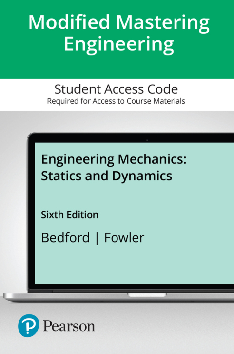 Cover image for book Engineering Mechanics: Statics and Dynamics -- Mastering Engineering with Pearson eText Access Code