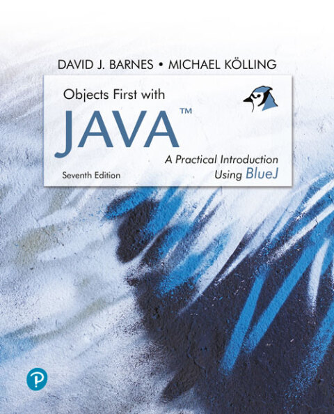 Cover image for book Objects First with Java