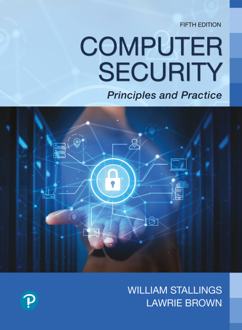 Cover image for book Computer Security Principles and Practice