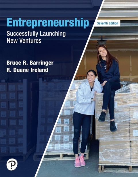 Cover image for book Entrepreneurship: Successfully Launching New Ventures