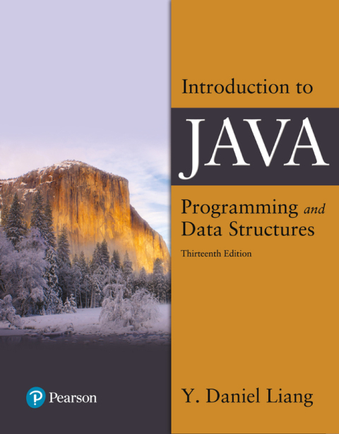 Cover image for book Introduction to Java Programming and Data Structures (Pearson+)