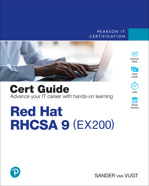 Cover image for book Red Hat RHCSA 9 Cert Guide