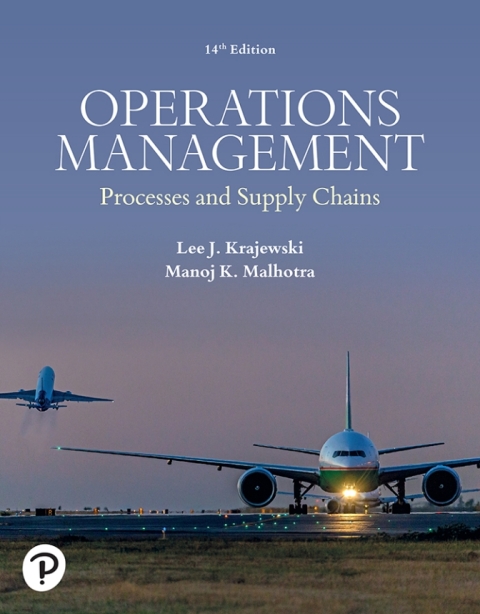Cover image for book Operations Management: Processes and Supply Chains