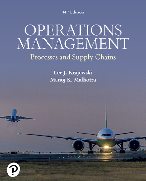 Cover image for book Operations Management: Processes and Supply Chains