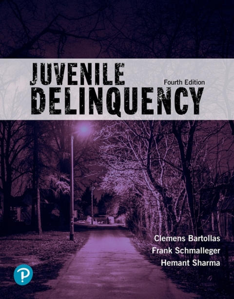 Cover image for book Juvenile Delinquency (Justice Series)