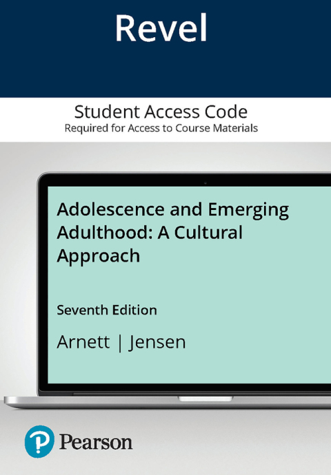 Cover image for book Adolescence & Emerging Adulthood - A Cultural Appoach -- Revel Access Code