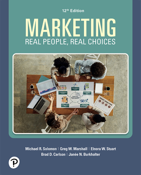 Cover image for book Marketing: Real People, Real Choices