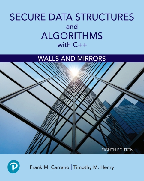 Cover image for book Secure Data Structures and Algorithms with C++
