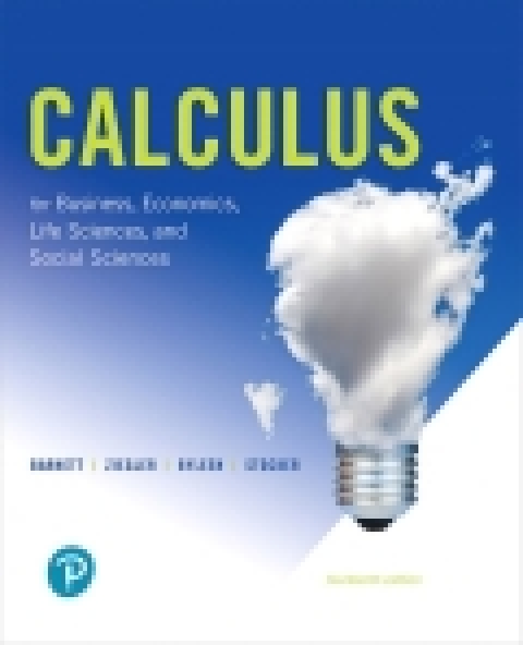 Cover image for book Calculus for Business, Economics, Life Sciences, and Social Sciences (Pearson+)