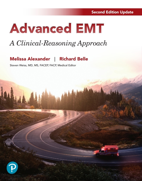 Cover image for book Advanced EMT: A Clinical Reasoning Approach, 2024 Update