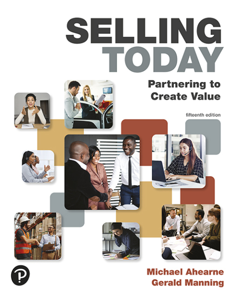 Cover image for book Selling Today: Partnering to Create Value (Pearson+)