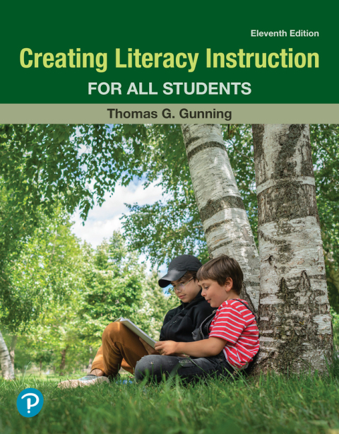 Cover image for book Creating Literacy Instruction for All Students (Pearson+)