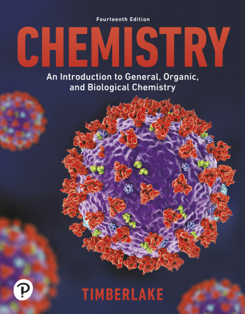 Cover image for book Mastering Chemistry with Pearson eText Access Code for Chemistry: An Introduction to General, Organic, and Biological Chemistry