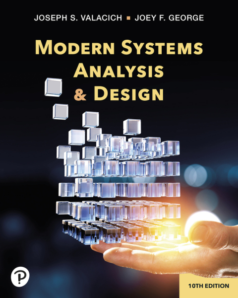 Cover image for book Modern Systems Analysis and Design (Pearson+)
