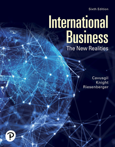 Cover image for book International Business: The New Realities (Pearson+)