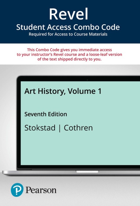 Cover image for book Revel + Print Combo Access Code for Art History, Volume 1