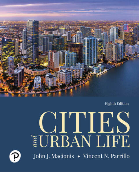 Cover image for book Cities and Urban Life (Pearson+)