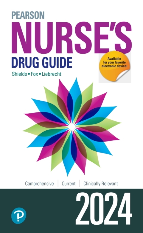Cover image for book Pearson Nurse's Drug Guide 2024